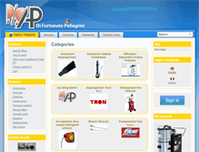 Tablet Screenshot of apattrezzatureprofessionali.com